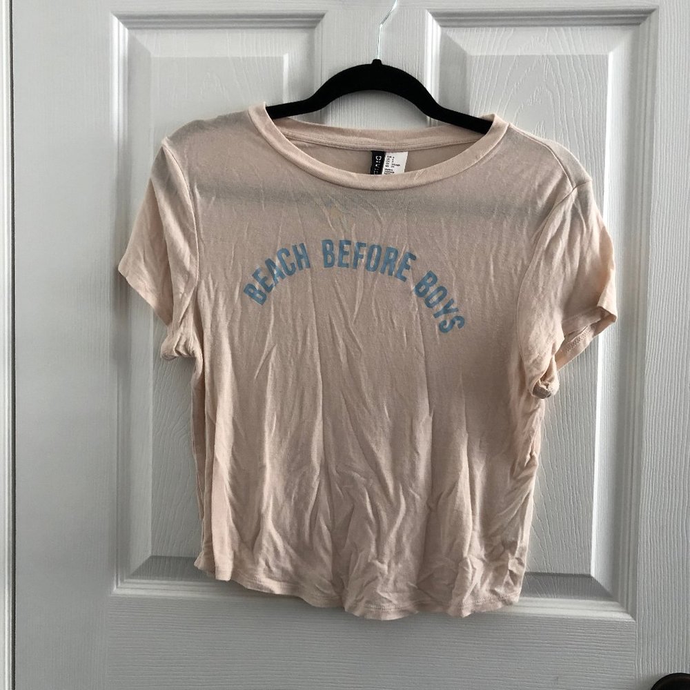 BEACH BEFORE BOYS TSHIRT